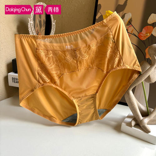 迷人悦己洛可可大花瓣蕾丝内裤女