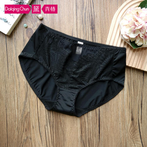 田园风高颜值蕾丝舒适冰丝女裤衩