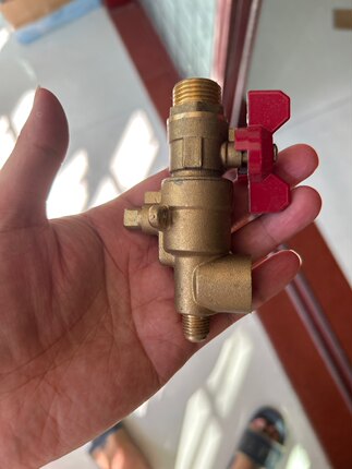 浙江大航威航金霸王商用酒店炉灶连体阀门总成维修通用配件