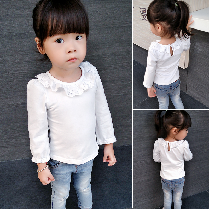 Chemise fille à manche longue - Ref 2084773 Image 1