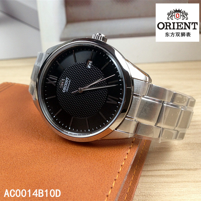日本Orient/东方双狮男士手表 机械表正品全自动可手动AC0014B10D