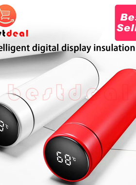 Thermo cup Water Bottles with LED Temperature Display 保温杯