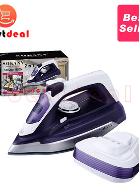 2400W English Cordless Irons for Clothes Electric Steam Iron