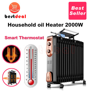 2200W oil Filled heater Warmer Radiator electric room heater