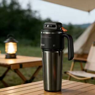 新款赛博系列冰霸杯不锈钢大容量保温杯男士户外便携车载吸管水杯