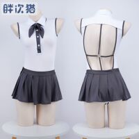 清纯水手服学妹装 开D性感制服超短裙水着睡裙福利睡衣家居服