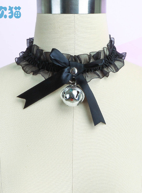 看到铃铛脖环原宿风日系萌款项圈