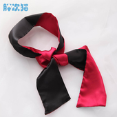 绸带眼罩 可以作为绑带手感好 遮光好不透光