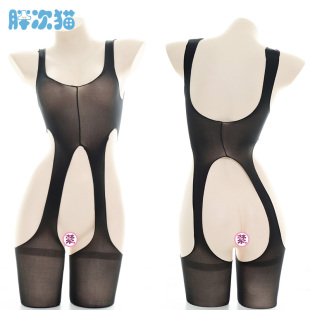 很h很暴力 袜全身袜子 性感连体袜四面开dang丝袜黑丝连裤