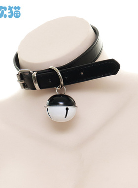很可爱项圈pu皮革脖环原宿牵引