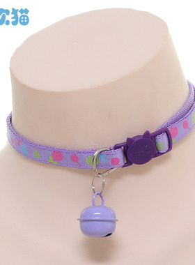 原宿糖果色软妹项链铃铛脖环