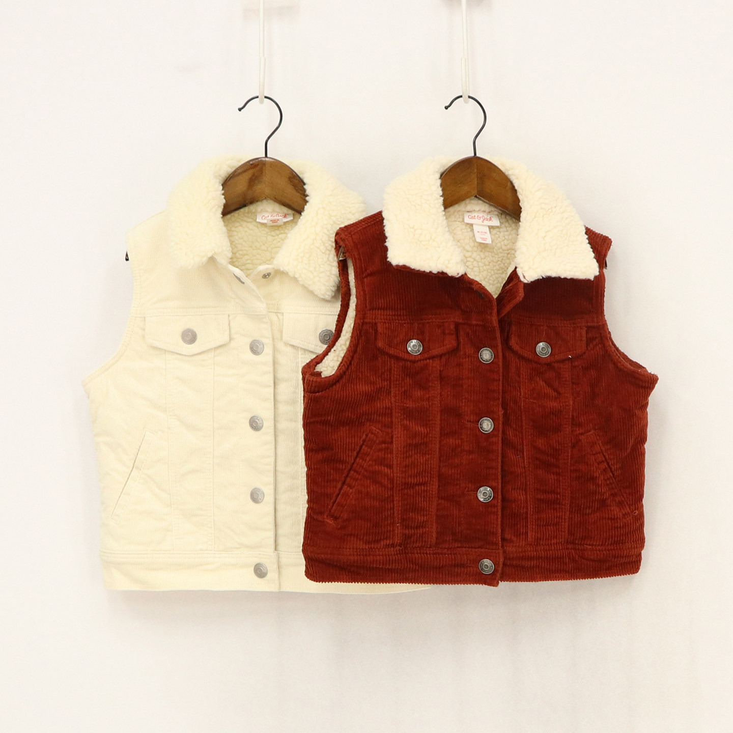 福利款欧美单秋冬款童装    五色男女童短款羊羔毛保暖灯芯绒马甲,童装/婴儿装/亲子装,普通外套,淘宝优惠券,粉丝福利购,淘宝优惠卷
