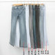牛仔微喇裤 女大童全松紧高弹修身 童装 欧美单春秋夏款