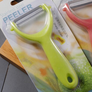 锋利水果削皮器瓜刨 刨丝刨皮刮皮多功能刨刀削皮刀平口牙口可选