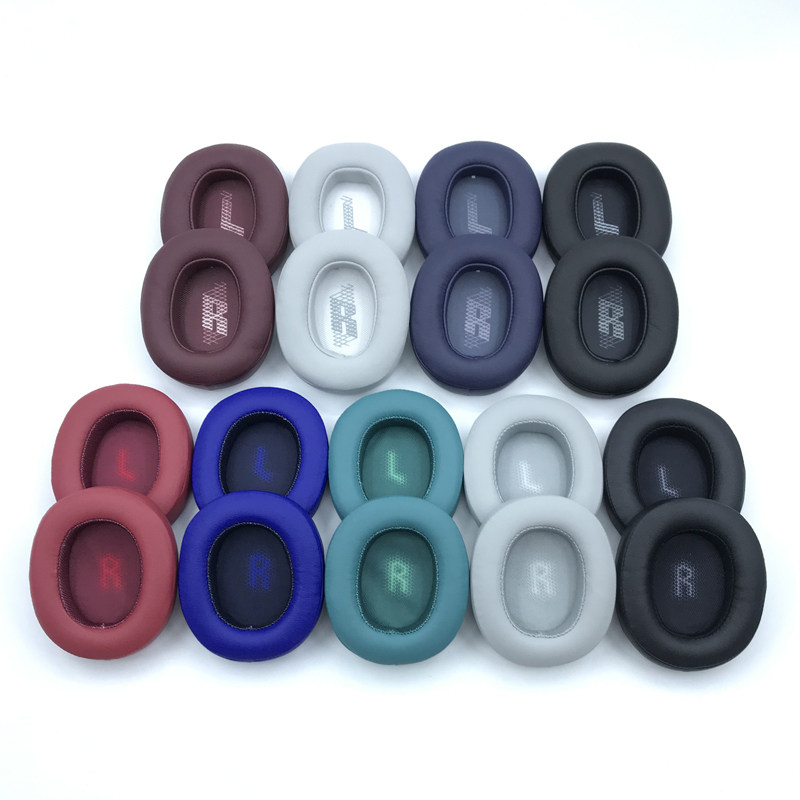 适用于JBL E55BT Quincy 蓝牙耳机套耳罩e55bt海绵套耳套横梁头梁垫耳棉耳麦配件耳垫耳机数码保护套