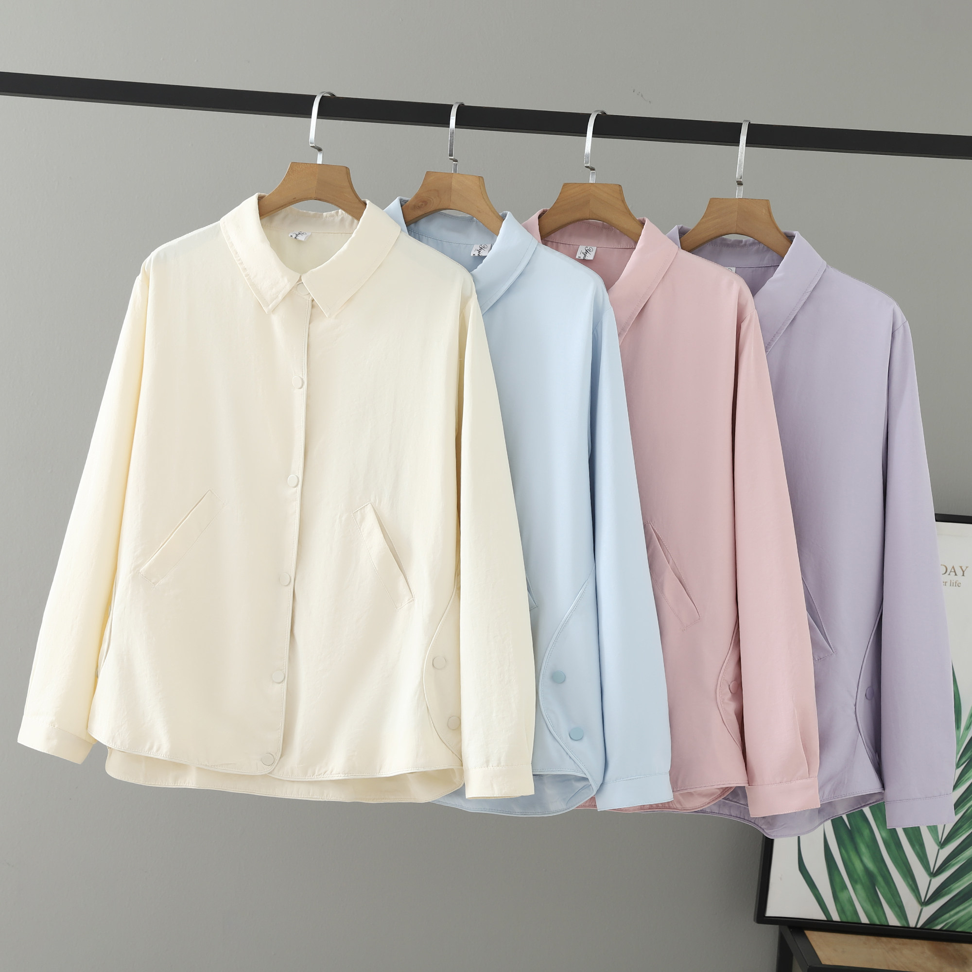 胖妹妹2026春装新款加肥加大码女装藏肉中年上衣女时尚别致薄外套