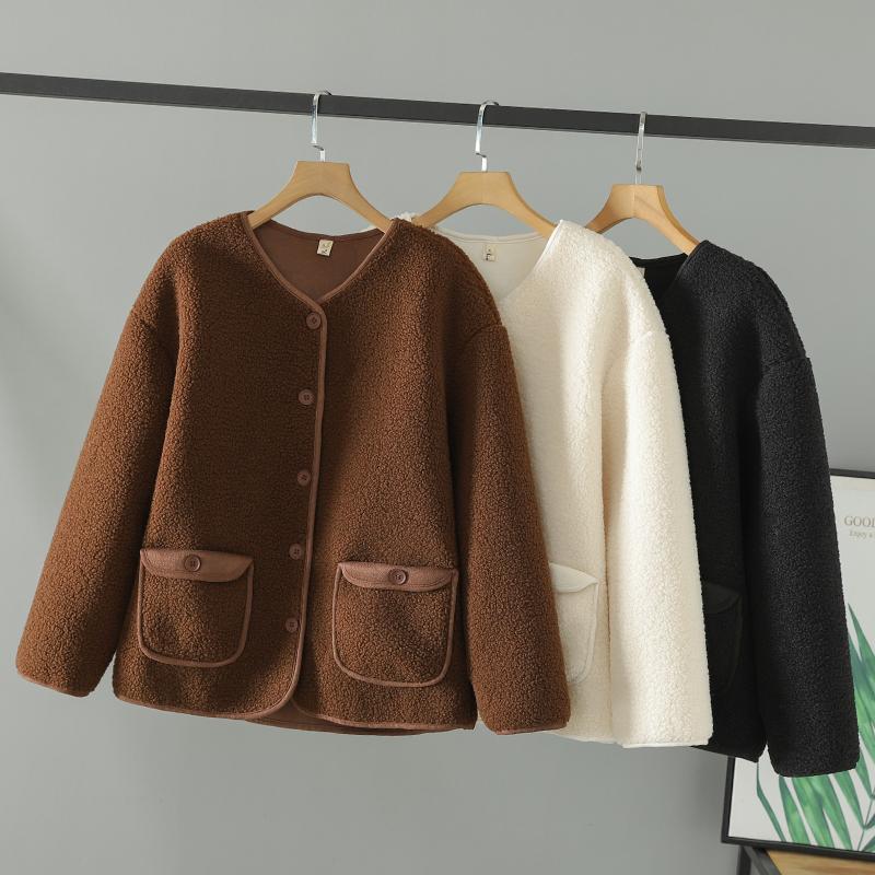 胖mm大码皮毛一体外套200斤