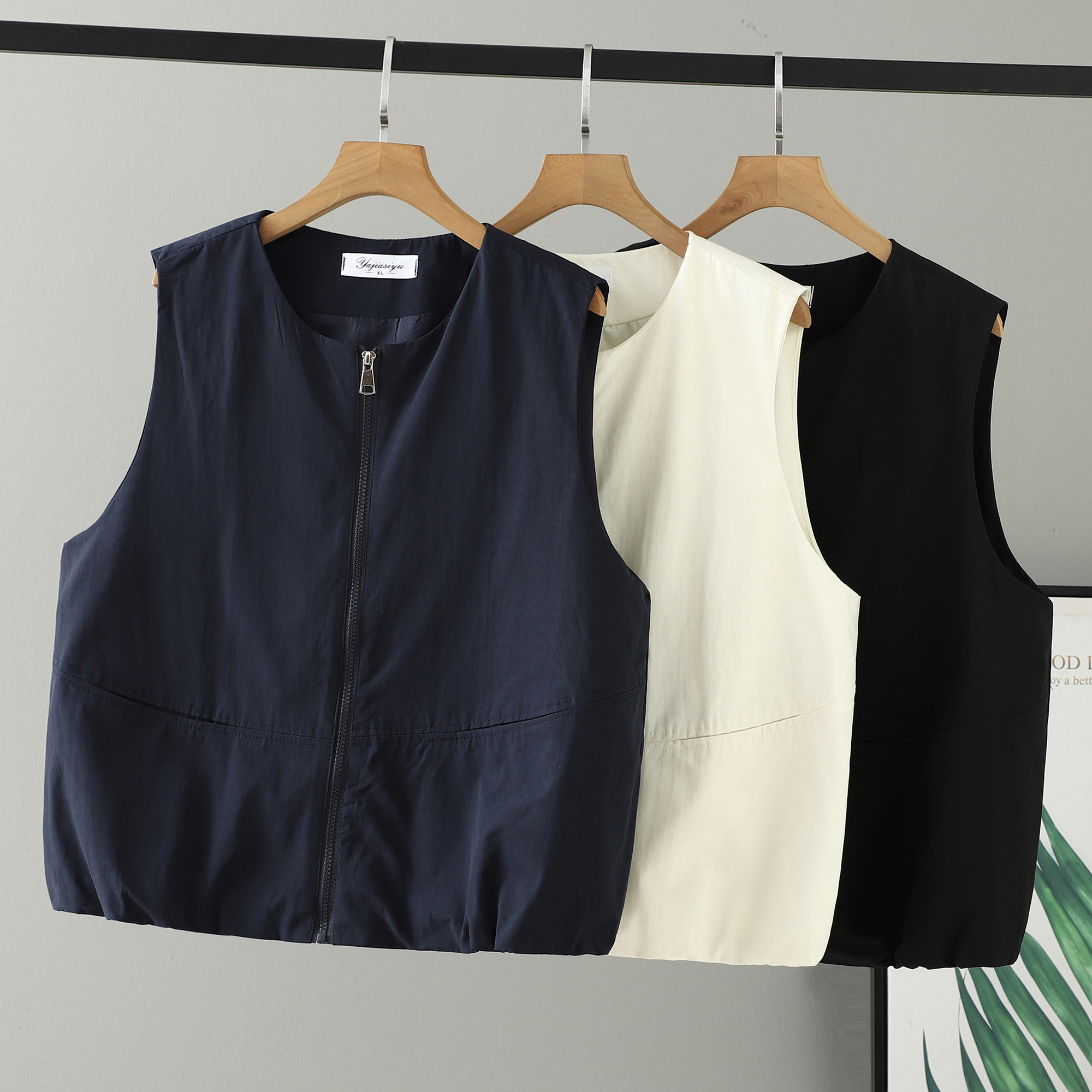 2025秋装胖妹妹大码女装新款宽松显瘦中年时尚简约上衣女气质马夹,女装/女士精品,常规大码外套,淘宝优惠券,粉丝福利购,淘宝优惠卷