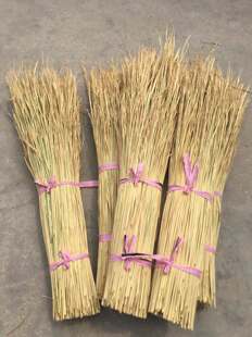 农家乐新稻草装饰 定做大棚保温草帘  复古天然干稻草 稻草垫子