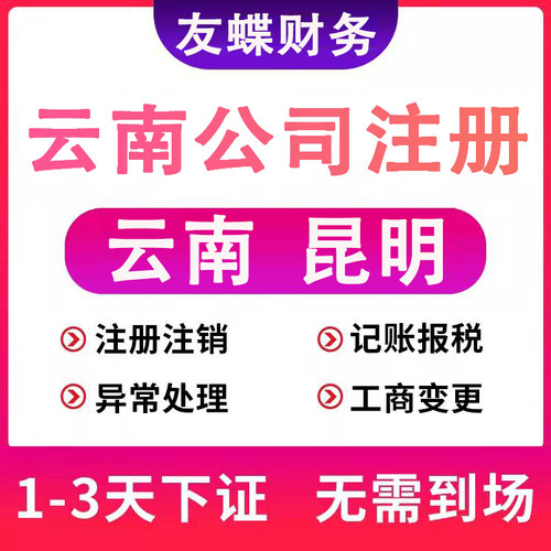 云南昆明公司个体营业执照法人注销异常解除税务银行工商注销地址