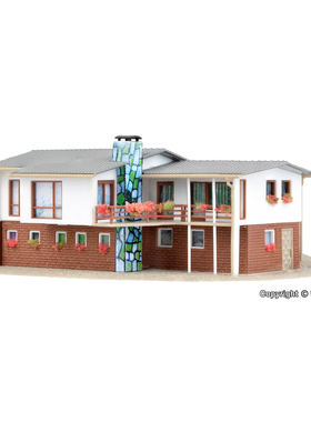 久安铁道建筑模型1:160N比例 VOLLMER 47762 70-90年代的两层平房