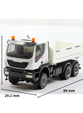 Herpa Military 1:87 746588 依维柯Trakker 6x6 Meiller自卸卡车