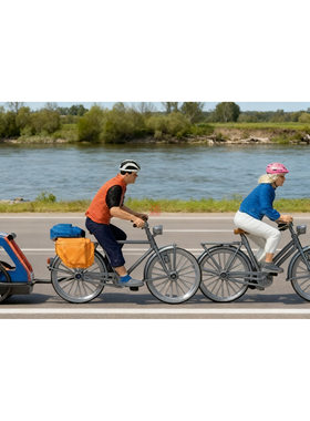 久安铁道 仿真人物 微缩小人 1:87 PREISER 10638 全家骑游II