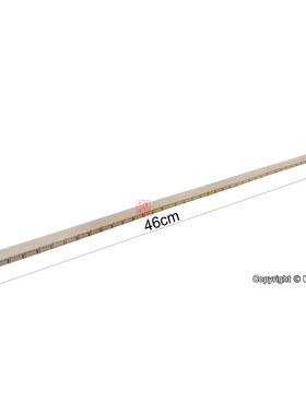 久安铁道沙盘建筑模型1:160N比例Vollmer 47503露天月台站台46cm