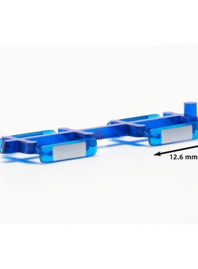 Herpa 1:87 扩展配件 055390 DBS5000卡车蓝色警示灯 12条 12.5mm