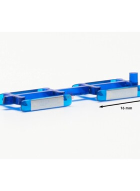 Herpa 1:87 扩展配件 055406 DBS5000卡车蓝色警示灯 12条 16mm长