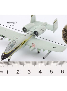 Herpa Wings 1:200 556637 A-10A雷电II疣猪攻击机美国特价