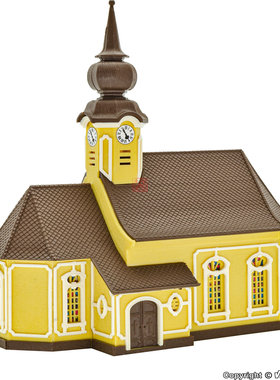 久安铁道沙盘建筑模型1:160N比例 VOLLMER 47740阿尔卑斯山的教堂