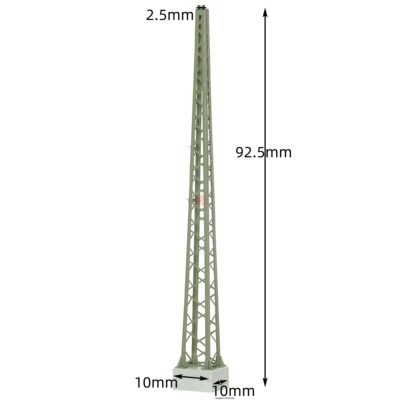 N比例1:160 VIESSMANN 4316铁路接触网 软横跨钢架立柱 高92.5mm