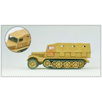 拼装战车 1:87 PREISER 16562 无涂装 Sdkfz 11 半履带运输车