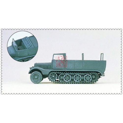 拼装战车 1:87 PREISER 16561 无涂装 Sdkfz 11 半履带运输车