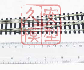 久安铁道 PECO 专业火车轨道 SL-89 大号左岔 绝缘岔芯 CODE100