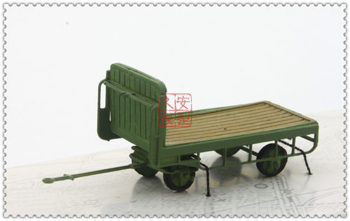 久安铁道 ARTITEC 1:87 387.32-GN 站台行李拖车 绿色