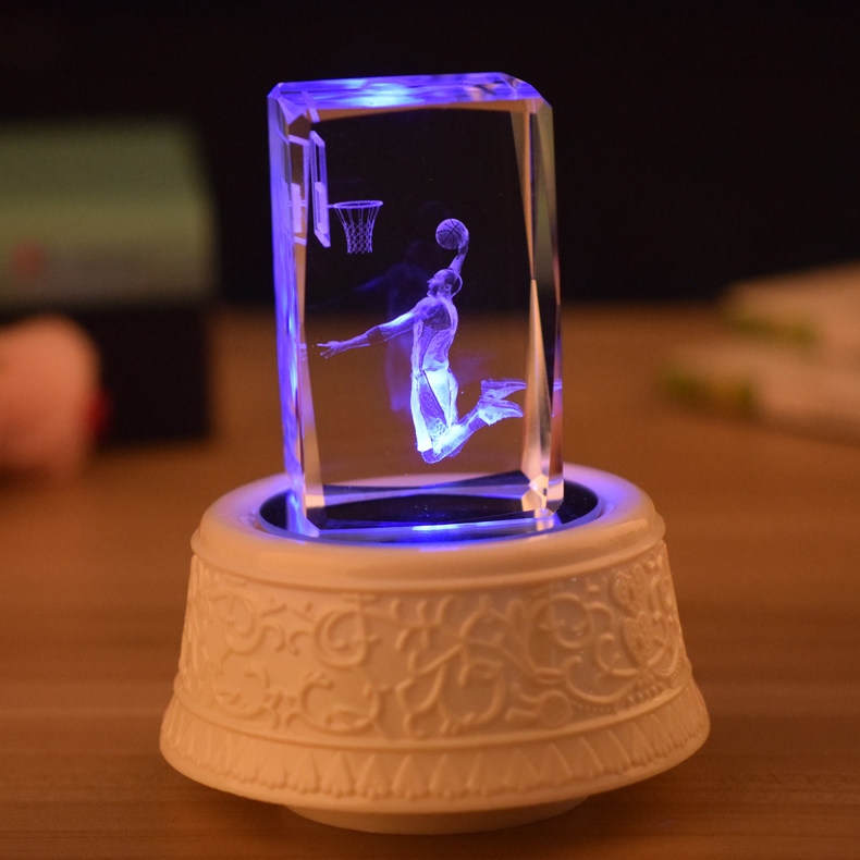 NBA个性定制创意礼品球星七彩灯