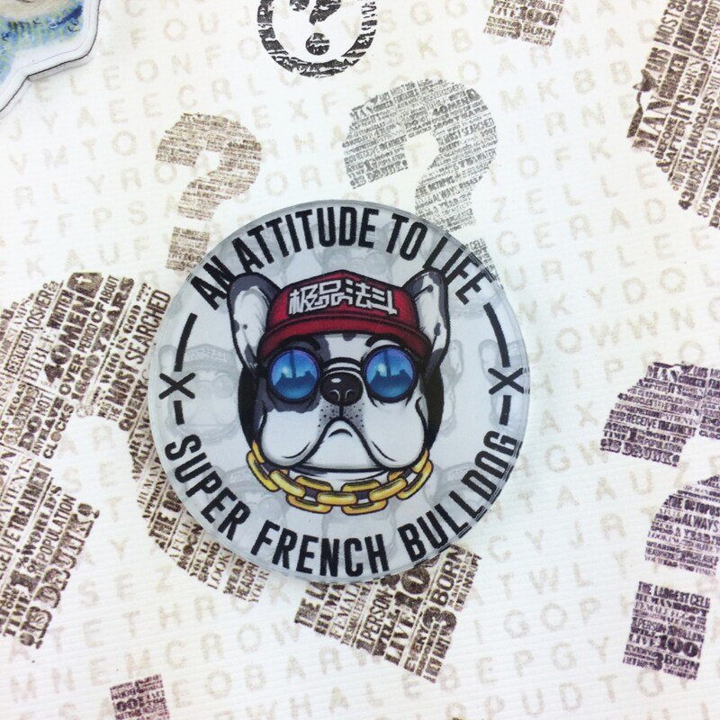 Broche femme en plexiglas - Ref 1183812 Image 5