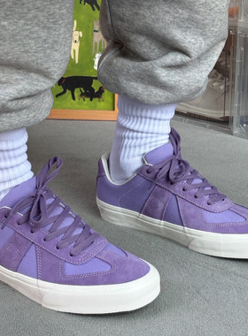 极路客美式复古男女低帮德训鞋小白鞋耐磨专业滑板鞋运动板鞋