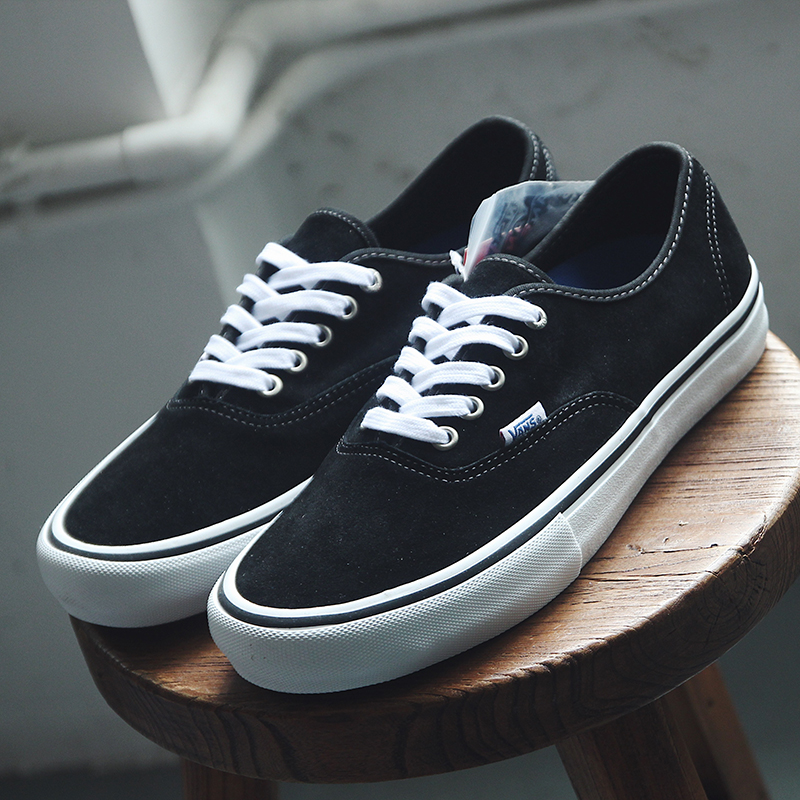 vans耐磨系带男女滑板鞋低帮