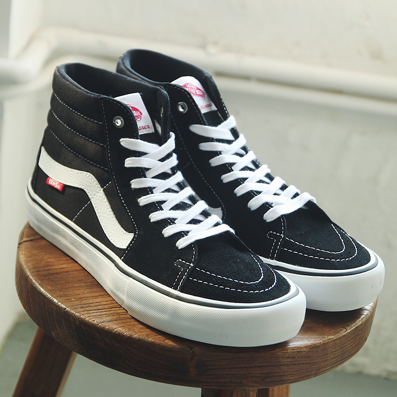 vanspro系带男女滑板鞋高帮