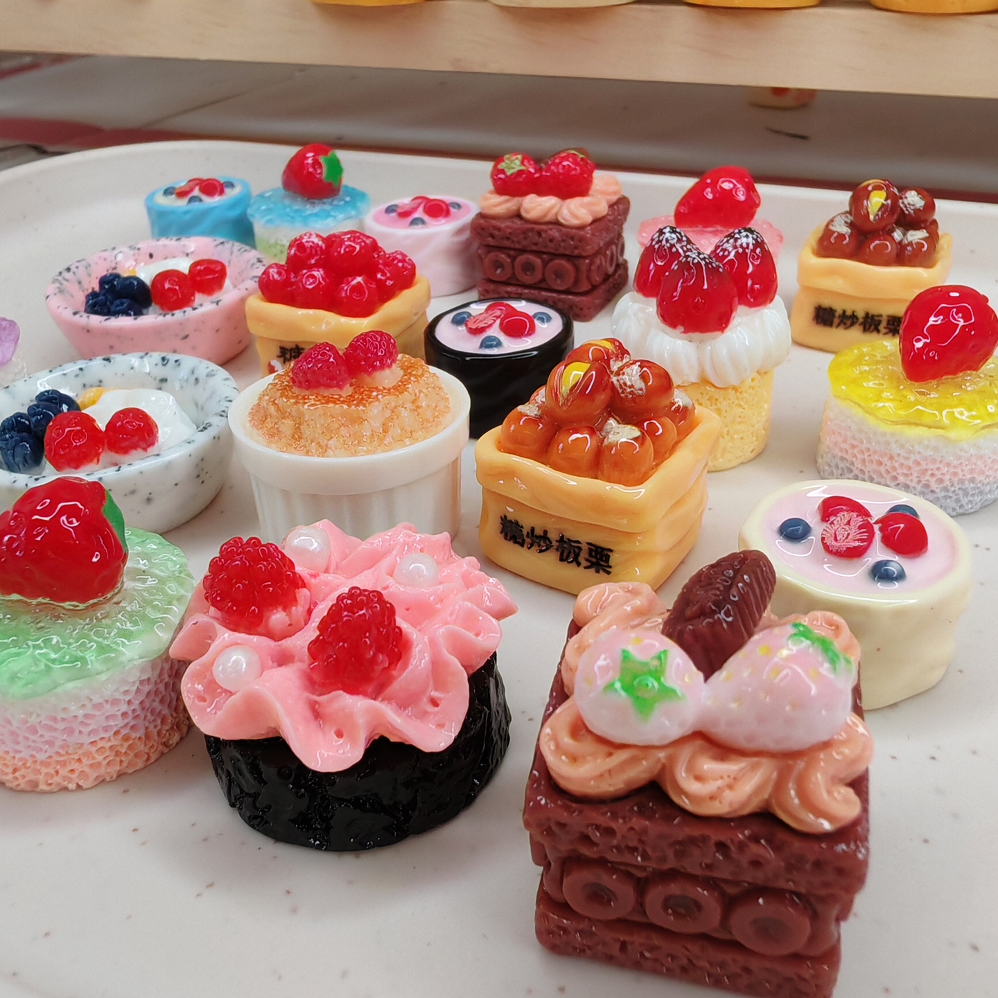 仿真微缩diy树脂食玩奶油胶材料