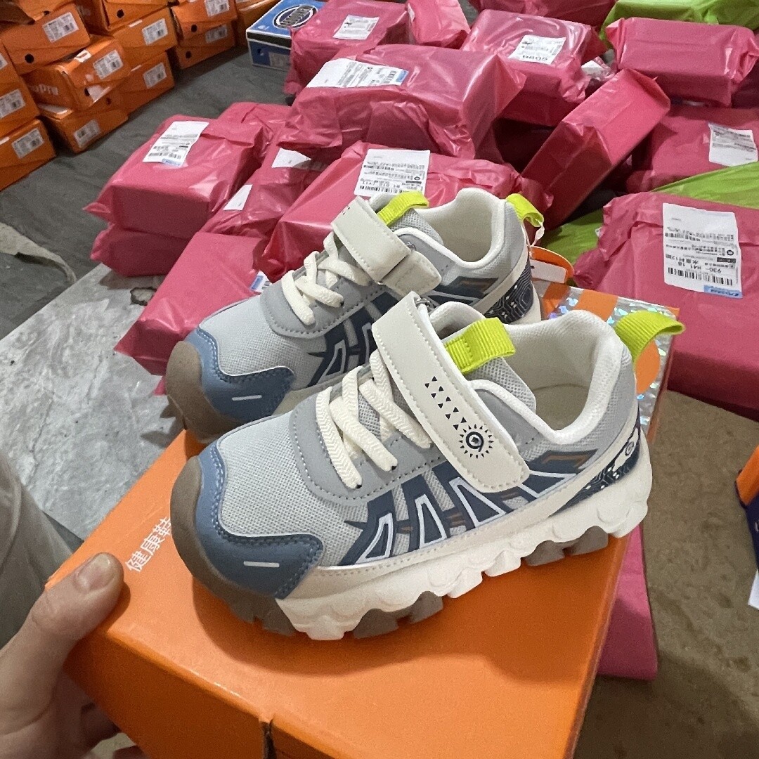 春秋款男女童机能鞋超轻软运动鞋