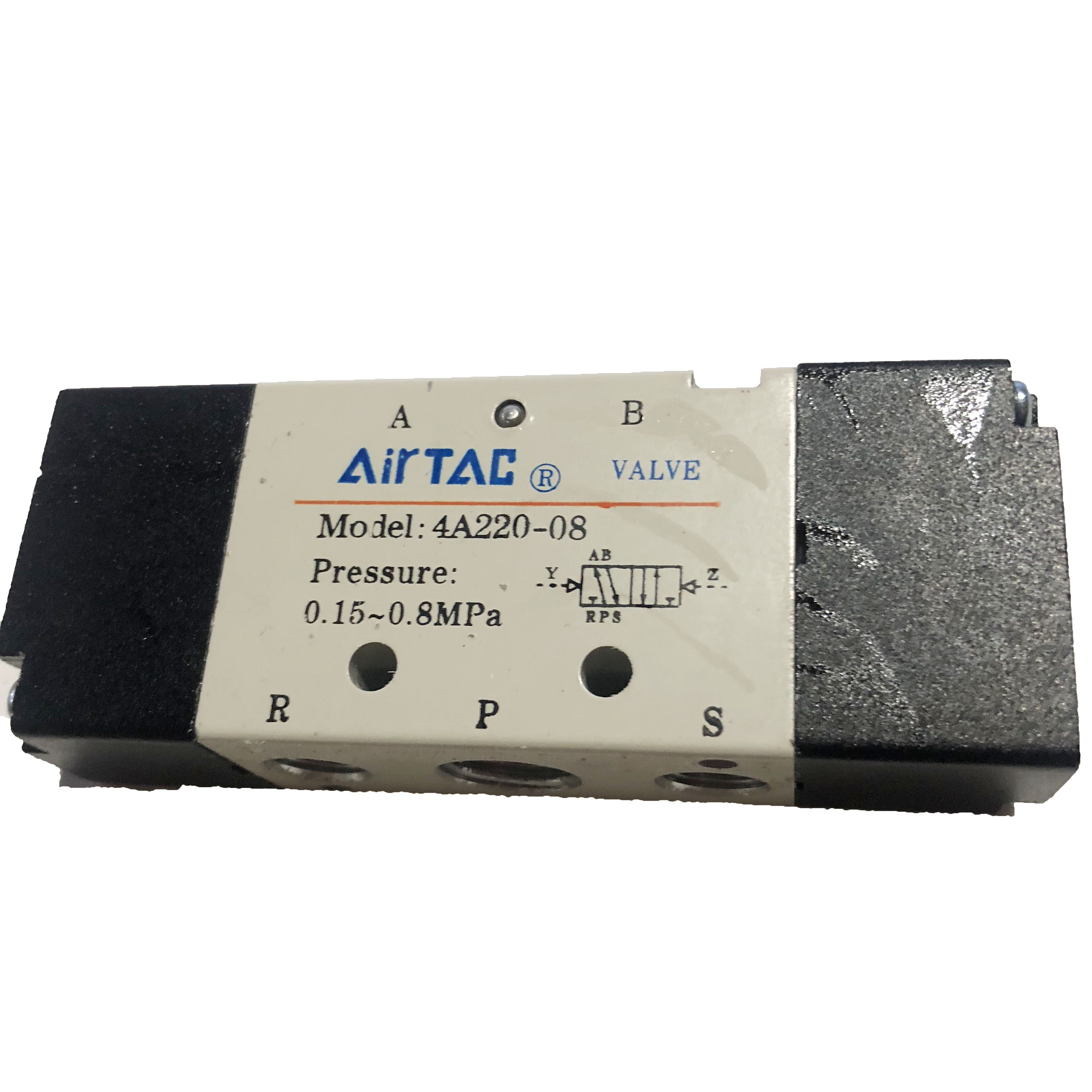 现货供应亚德客AIRAC双气控电磁阀4A220-08控制阀