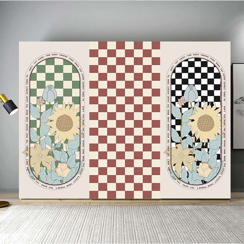 撕开即贴旧门改造防水耐脏易打理