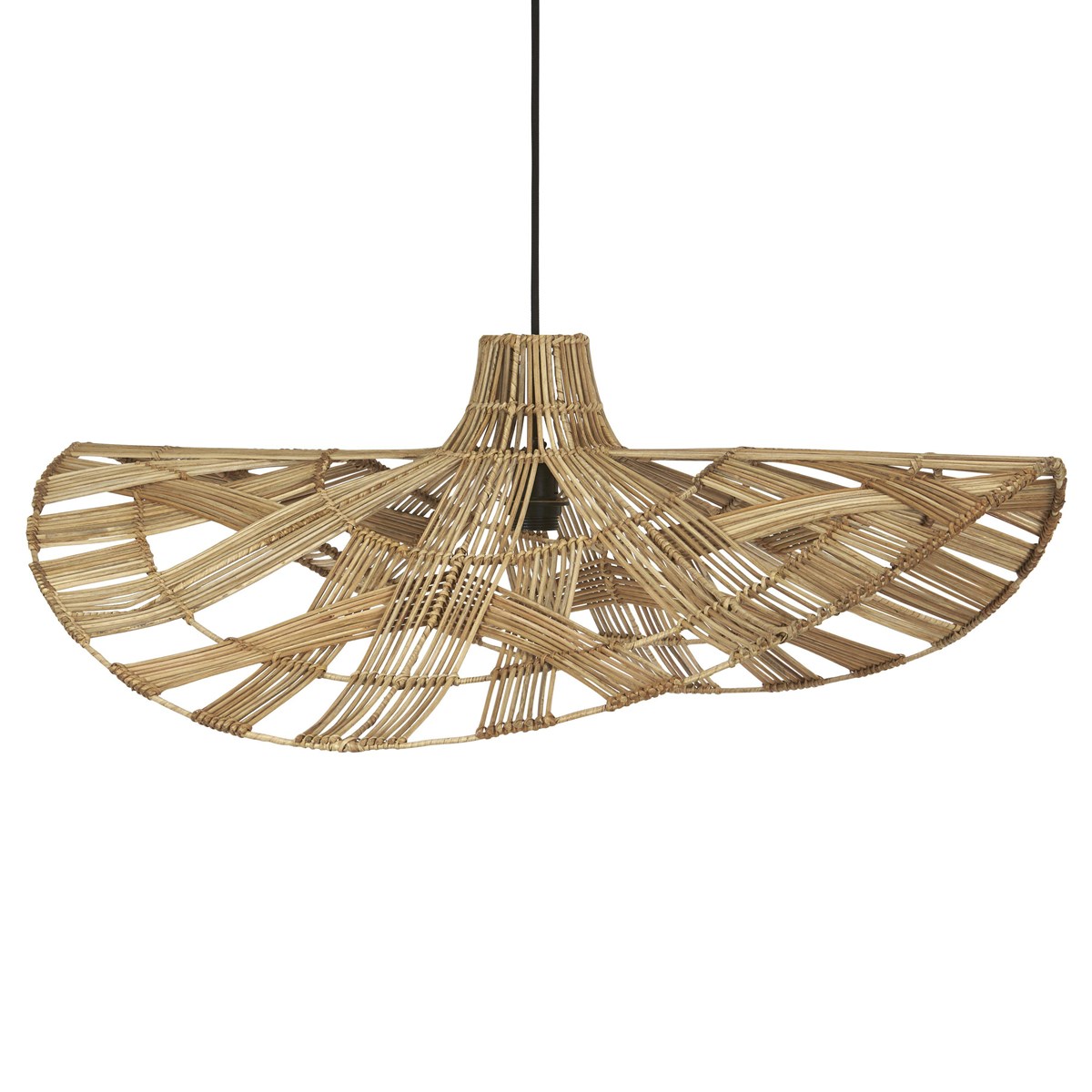 Y Wella ceiling lamp rattan 81 cm PR瑞典进口藤编乡村吊灯