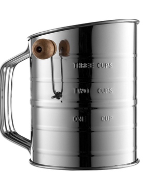 现 Flour Sifter 厨房烘焙甜点面包面粉筛布粉器