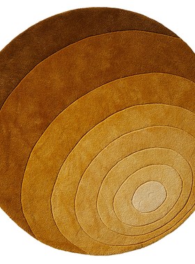 Y 月神地毯  Verpan Verner Panton Luna rug 直径120 cm