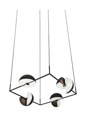 Oblure Trapeze quartet pendant 设计师工作室吊灯